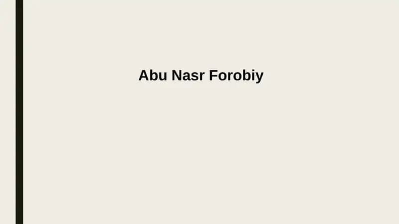 AbuNasrForobiy
