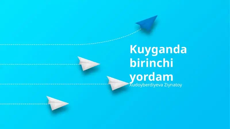 Kuyganda birinchi yordam