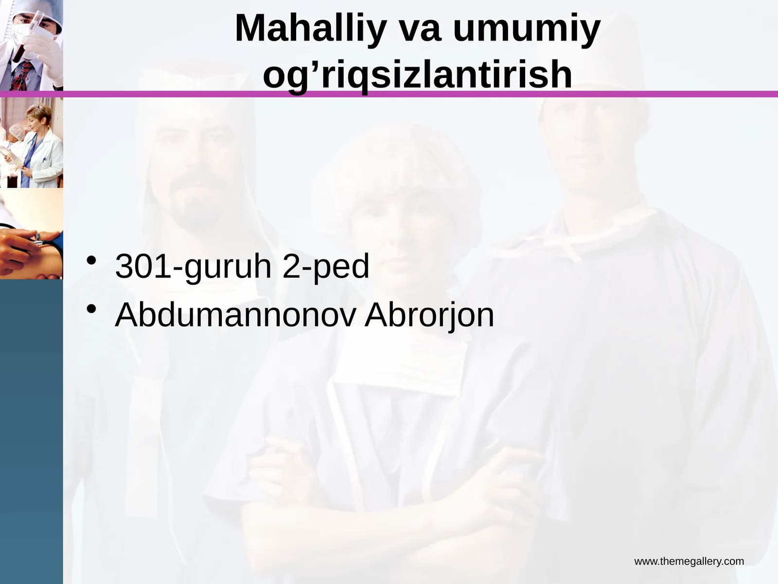 Anestiziologiya