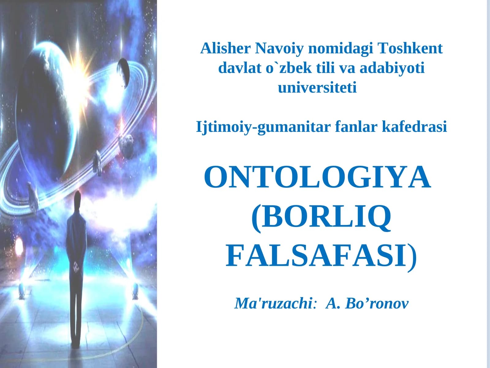 ONTOLOGIYA