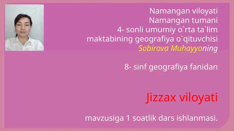 Jizzax viloyati