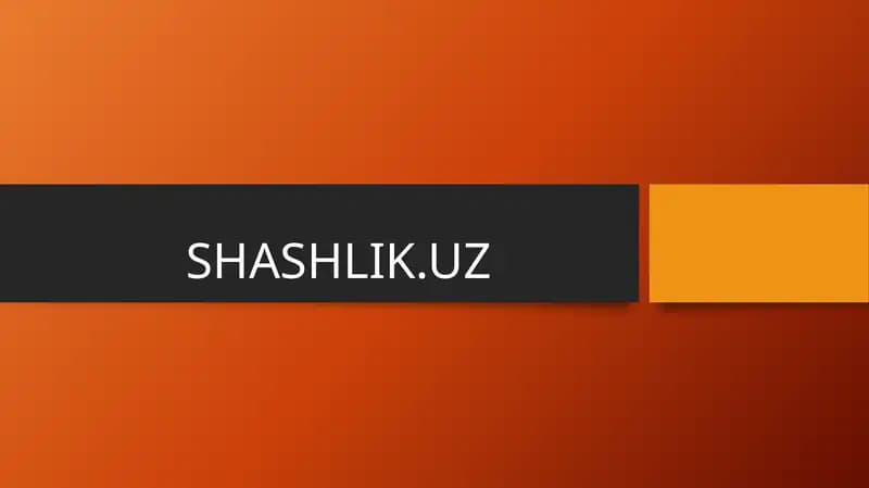 SHASHLIK.UZ