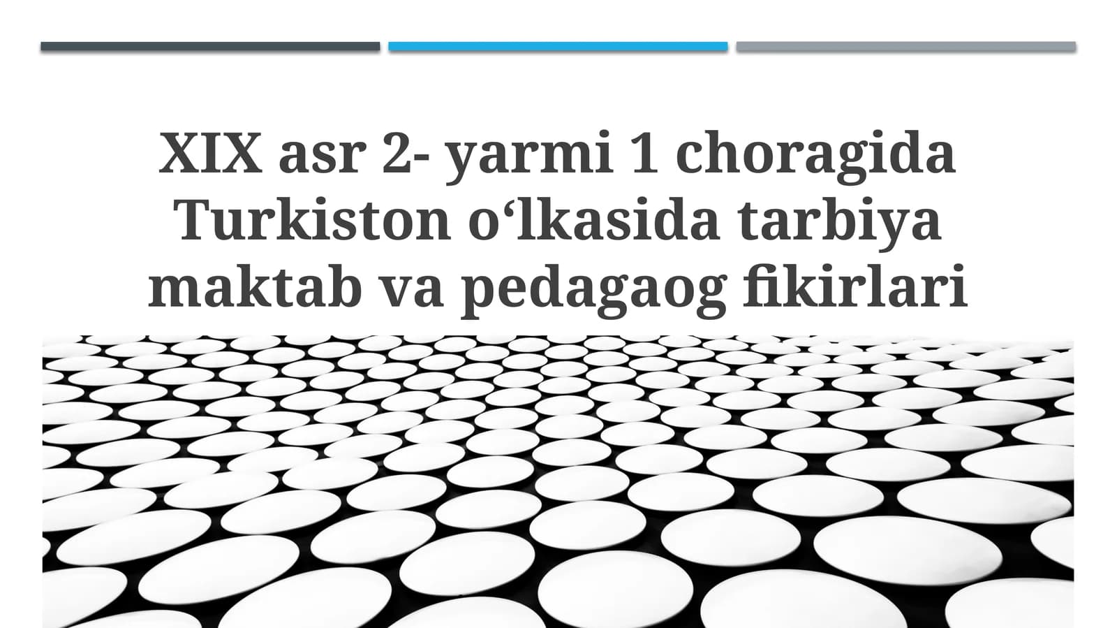 Turkistonda ta’limning holati