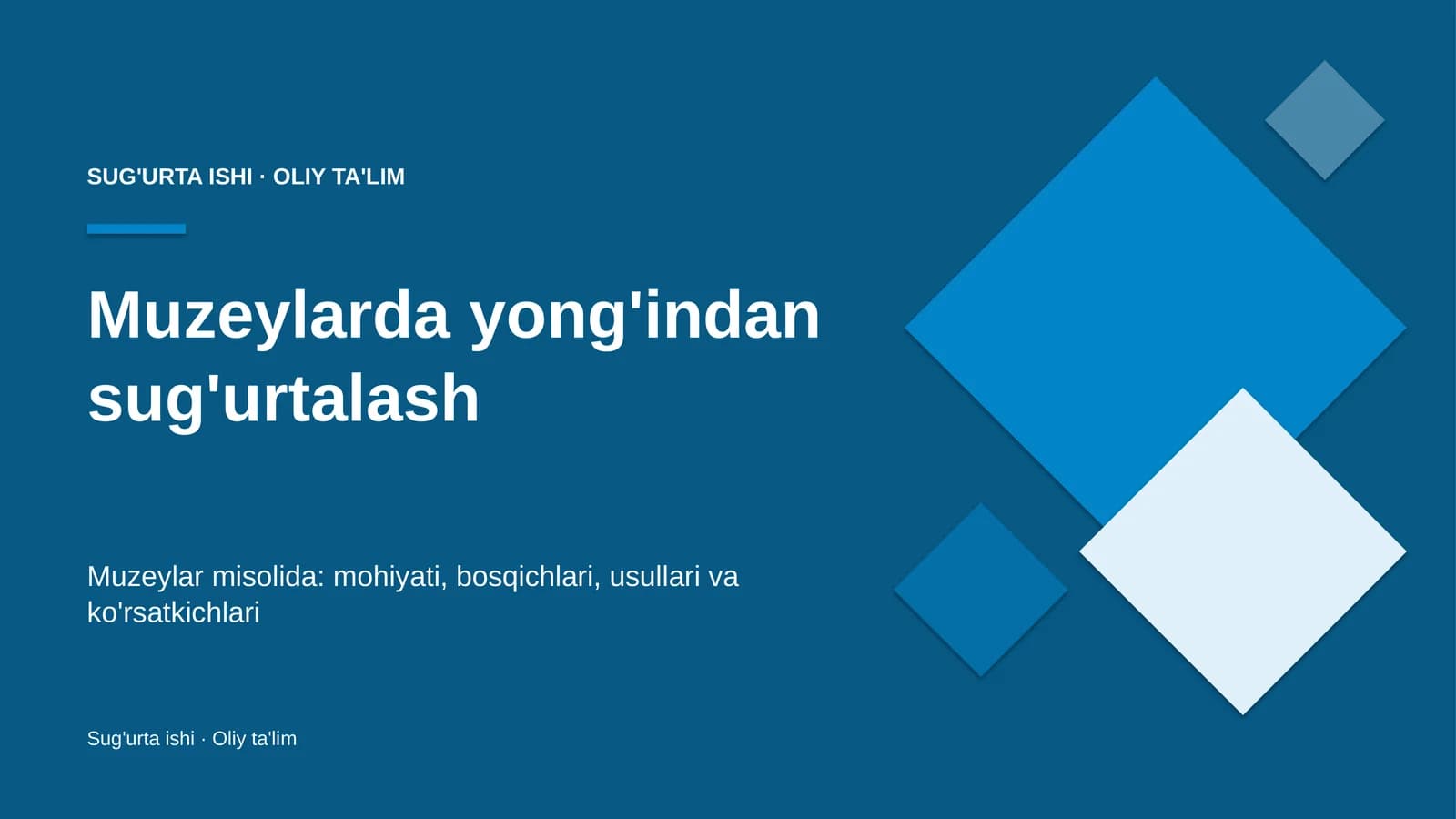 muzeylarda yong'indan sug'urtalash 6026