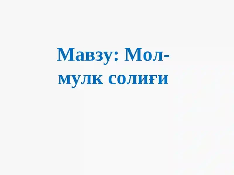 Мол-мулксолиғи