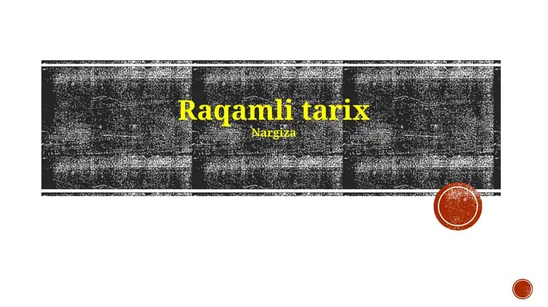 Raqamli tarix