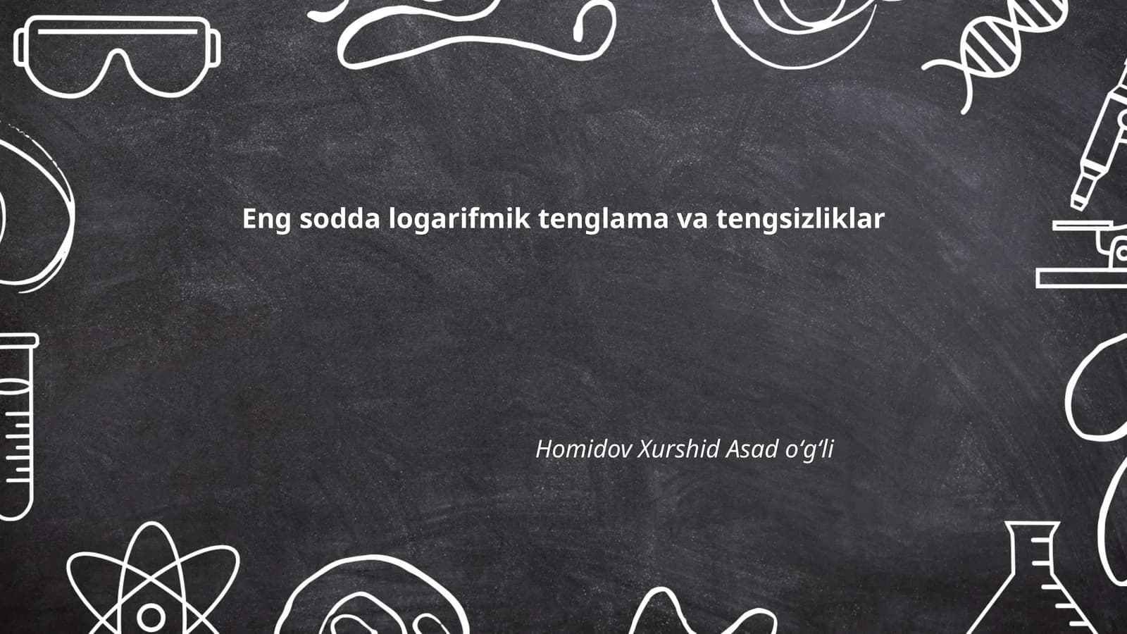 Logarifmik asoslar