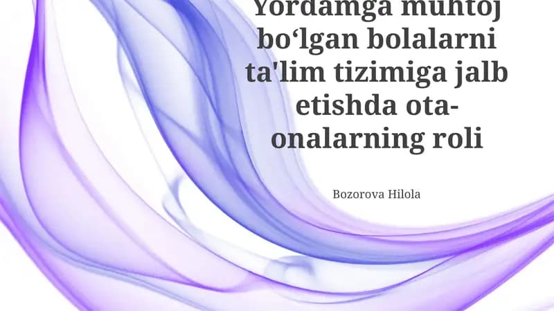 Muammoni aniqlash va unga yondashuvlar