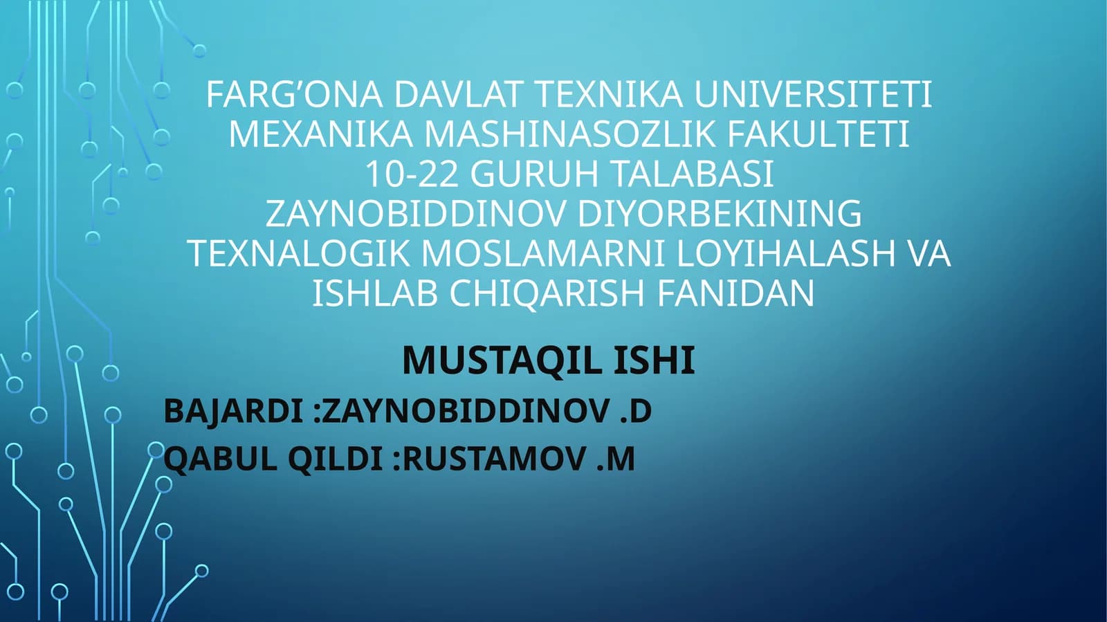 Frezalash dastgohlarini bo'luvchiplari