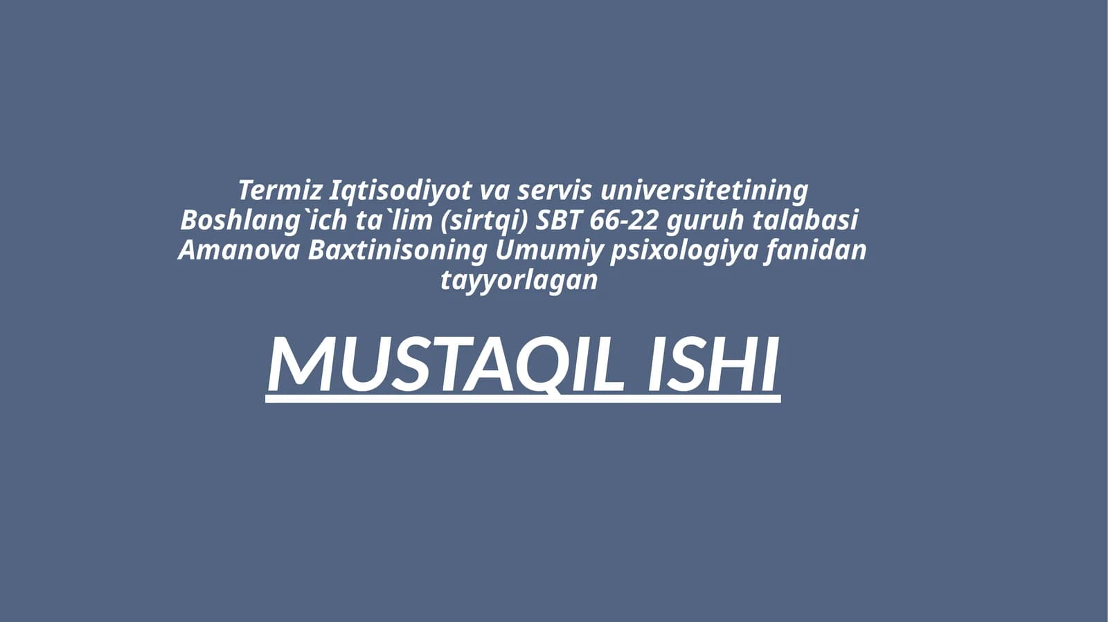 Emotsiyalarning shaxs shakllanishidagi o'rni