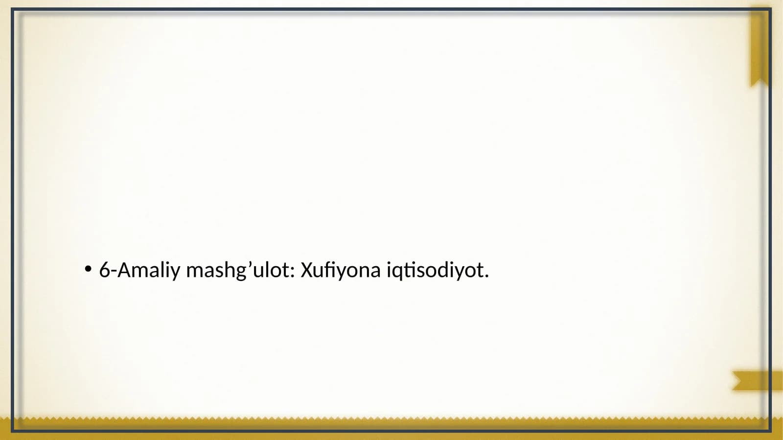 Xufiyona iqtisodiyot