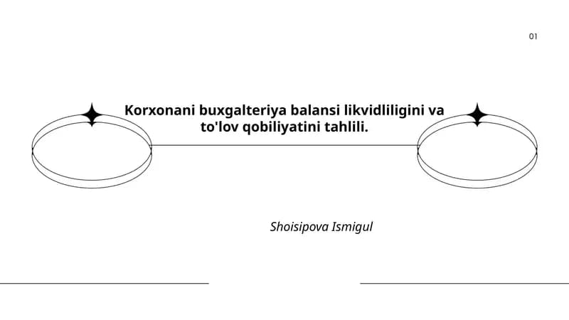 Buxgalteriya balansi likvidligi