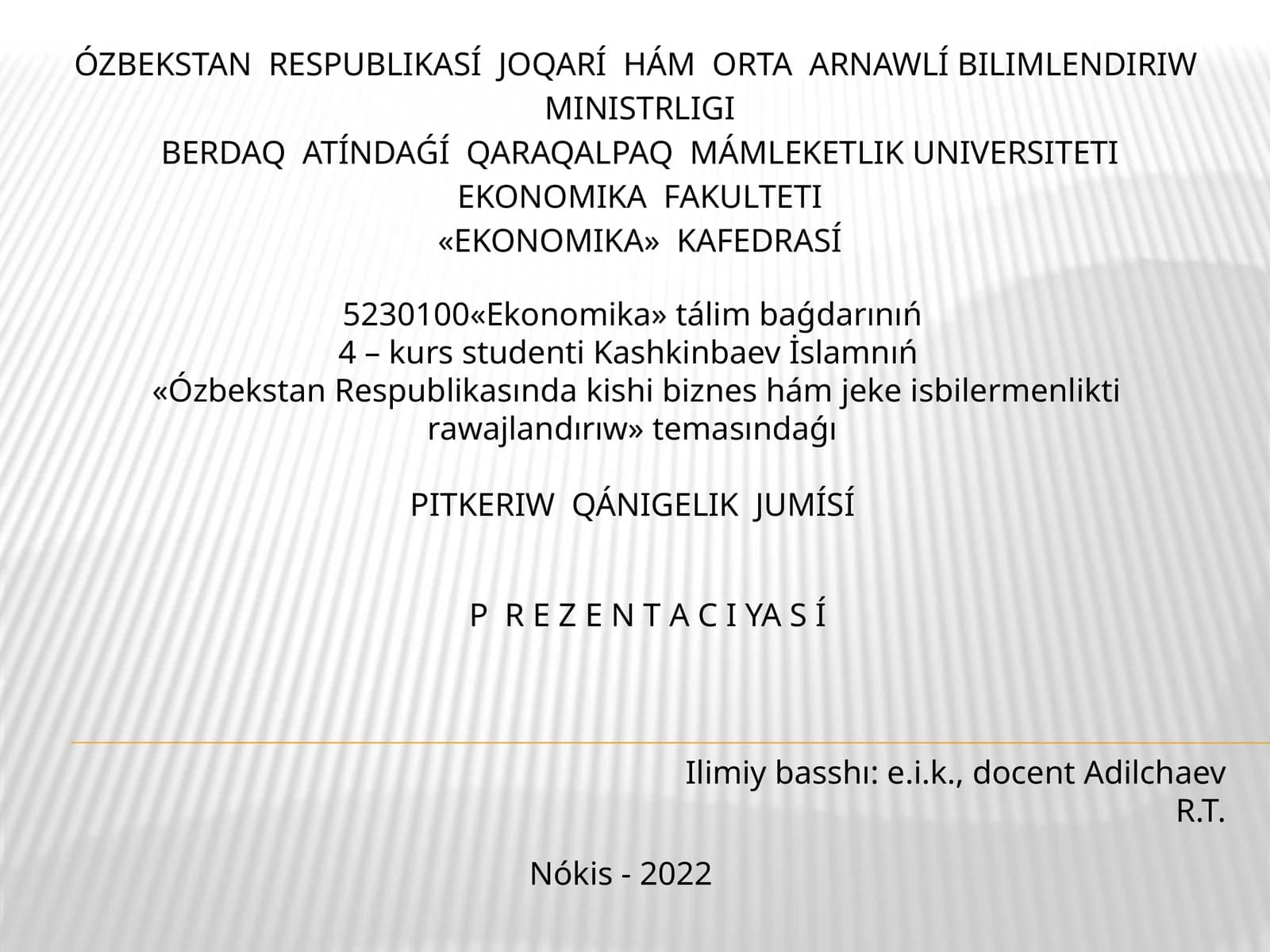 Ekonomika Tálim Baǵdarı