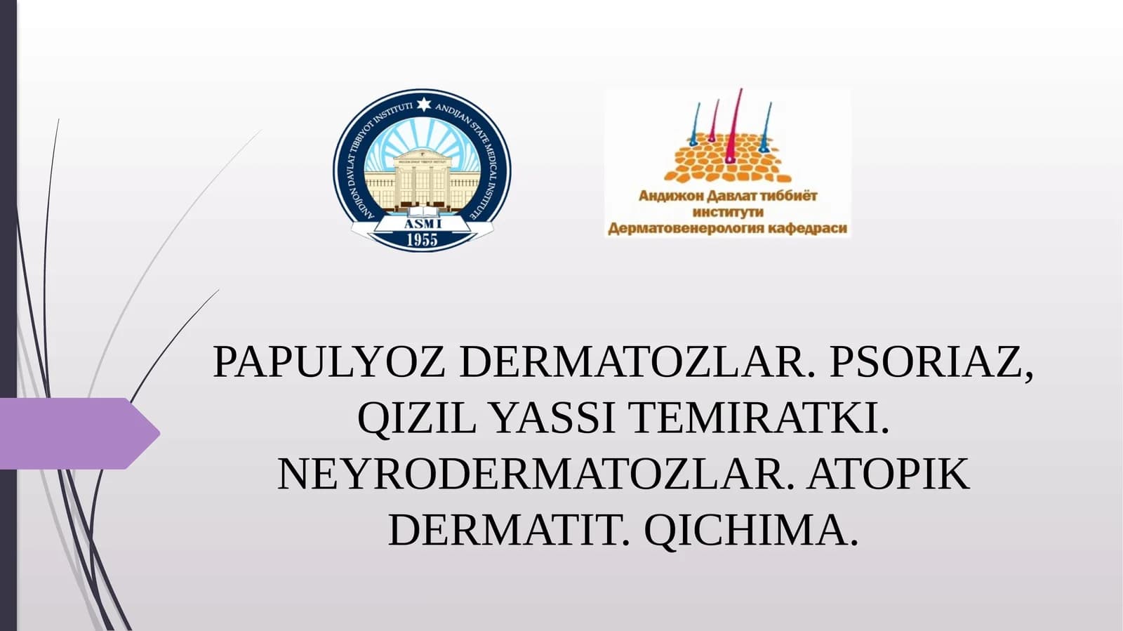 Papulyozdermatozlar ve psoriaz
