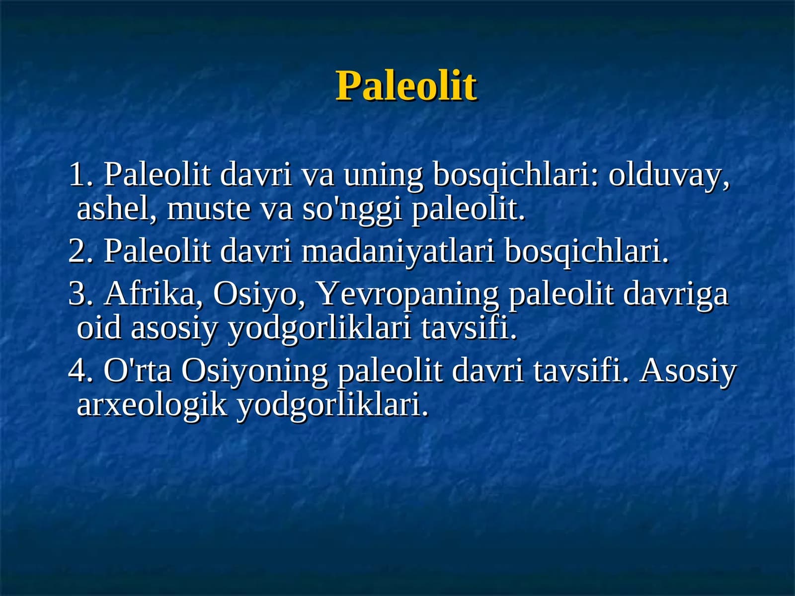 Paleolit