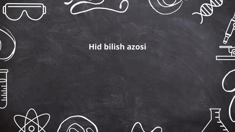 Hid bilish azosi