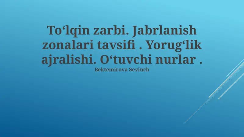 Toʻlqin zarbi