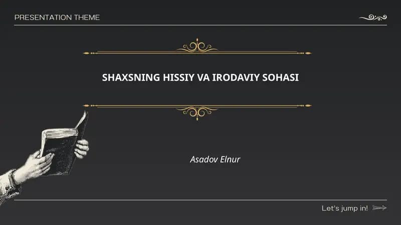 Hissiyotlarni idrok etish va nomlash