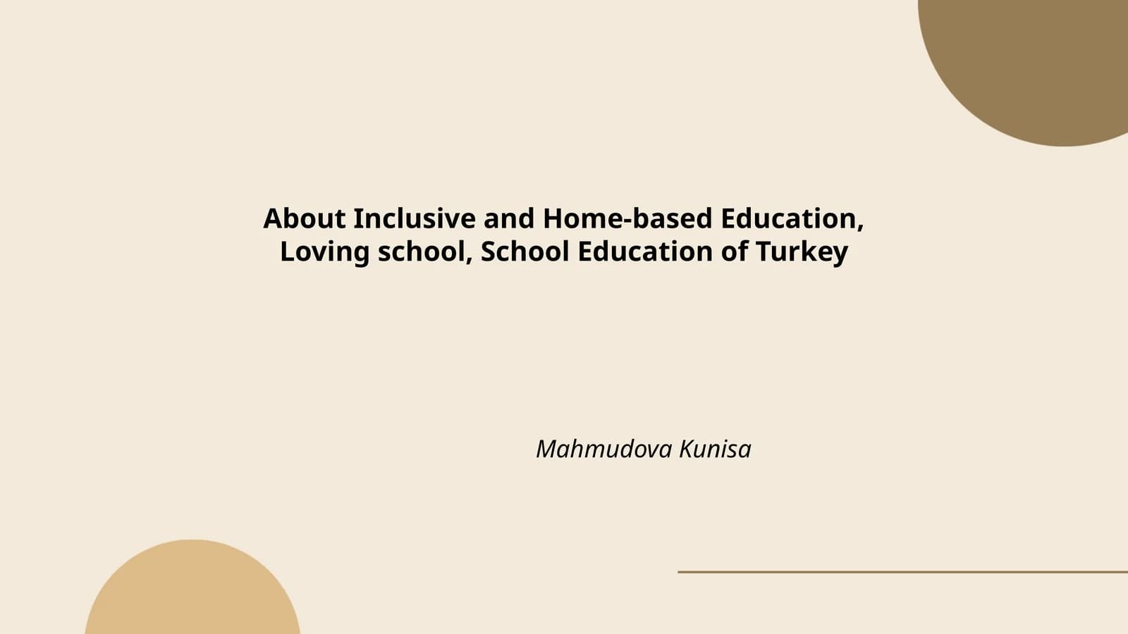Inclusive Education Practices