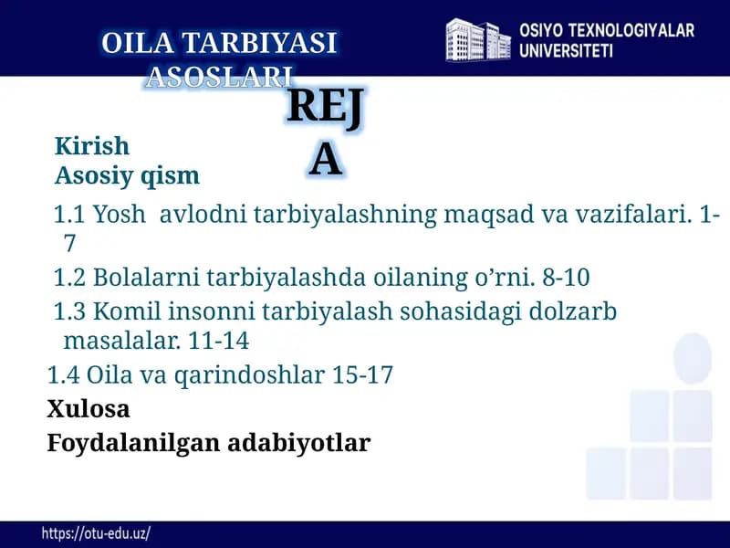 Oilatarbiyasi asoslari