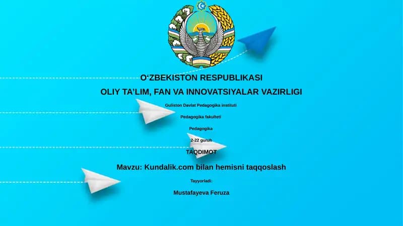 Kundalik.com bilan hemisni taqqoslash