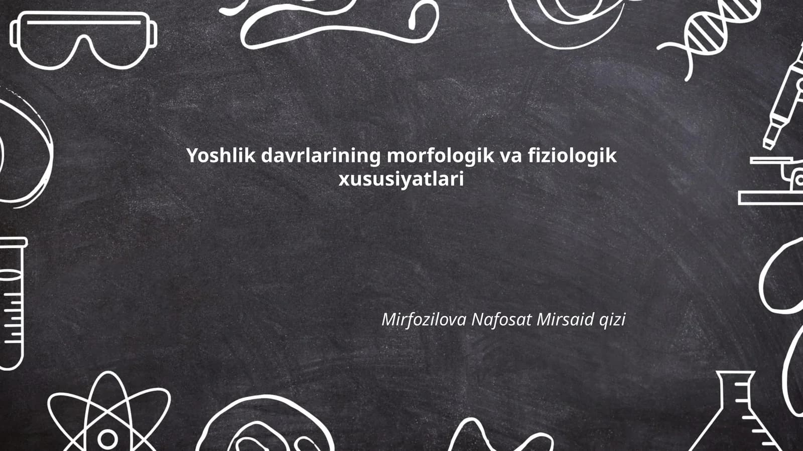 O'smirlik davrida gormonal o'zgarishlar