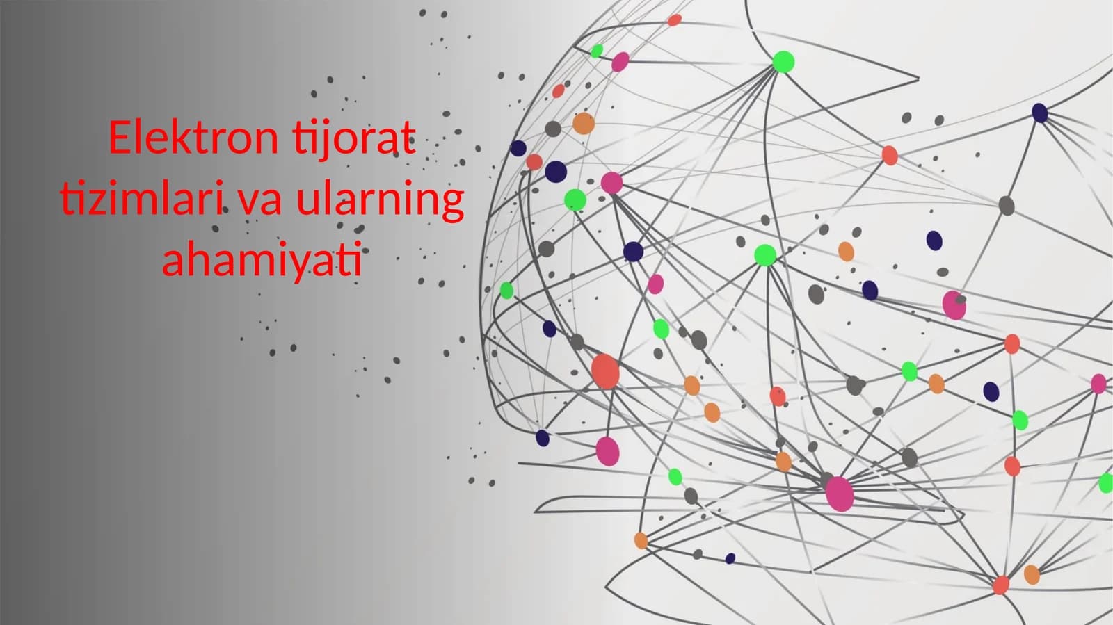 Elektron tijorat tizimlari va ularning ahamiyati