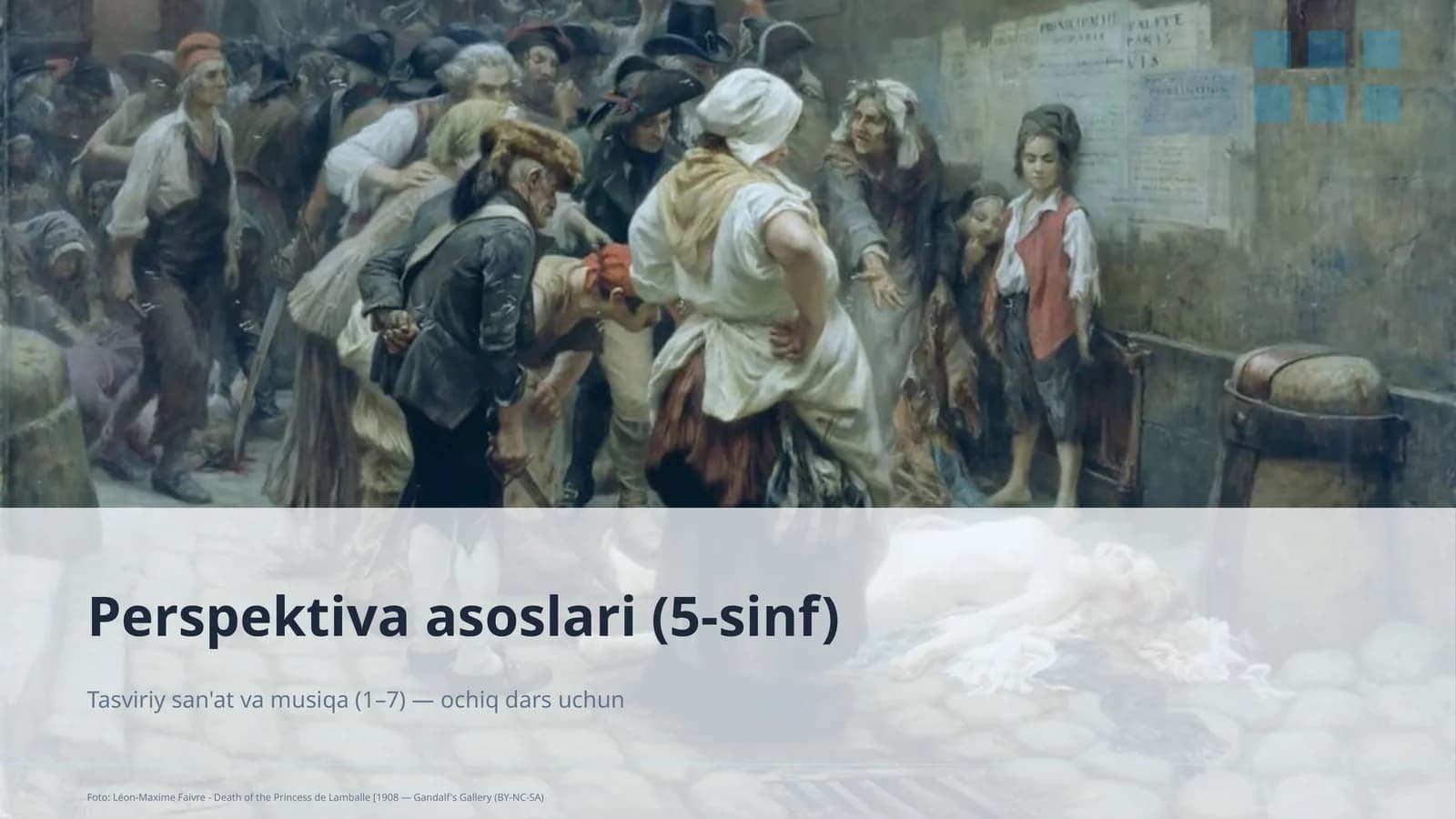 Perspektiva asoslari (5-sinf)