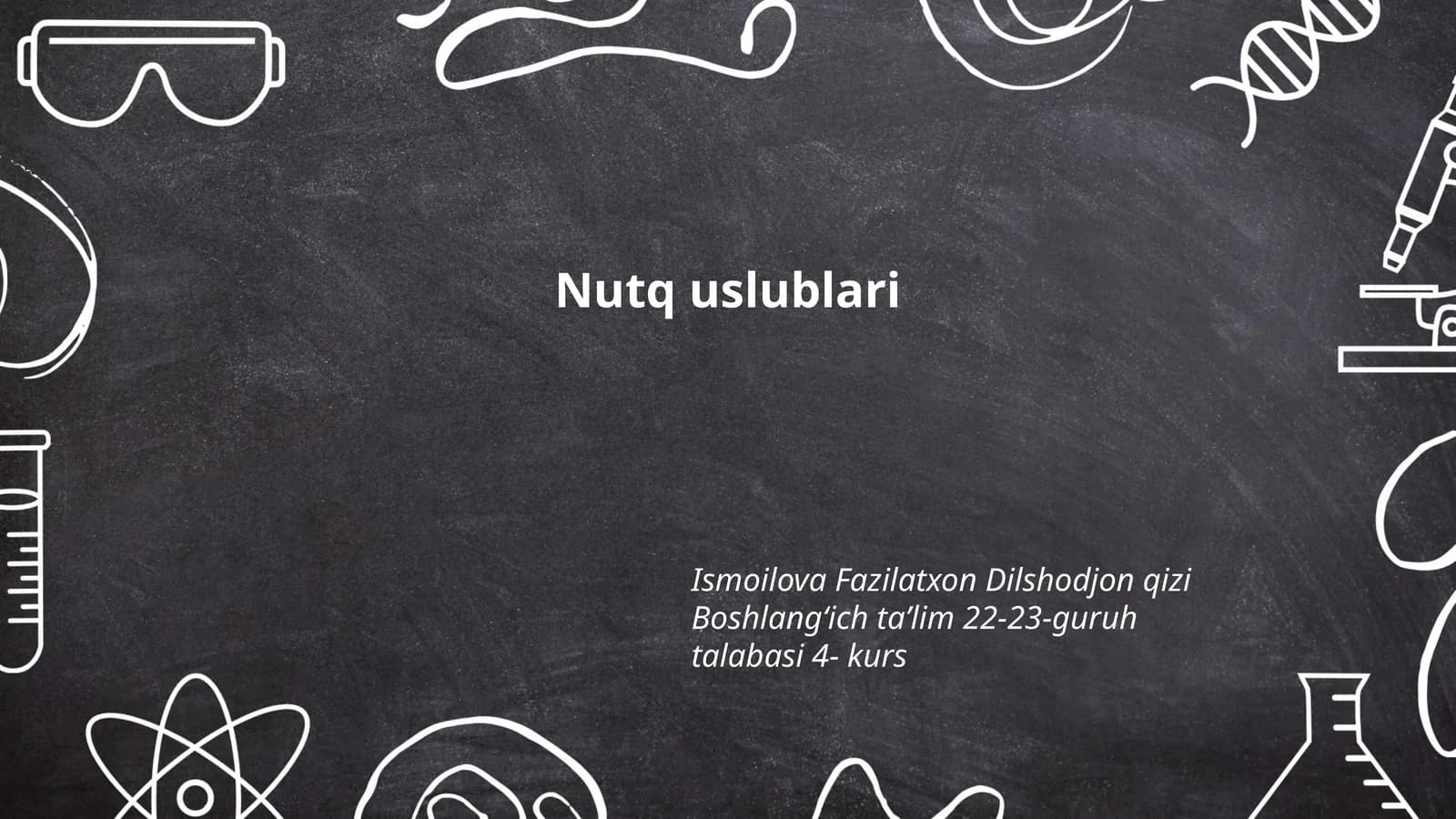 Nutq uslublari