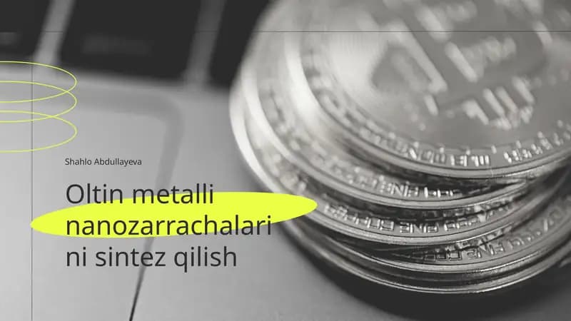 Oltin nanozarrachalari