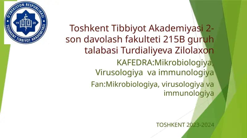 Kompyuter va telefonning bakterial kontaminasiyasi