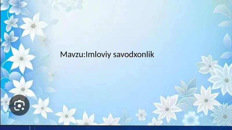 Imloviysavodxonlik
