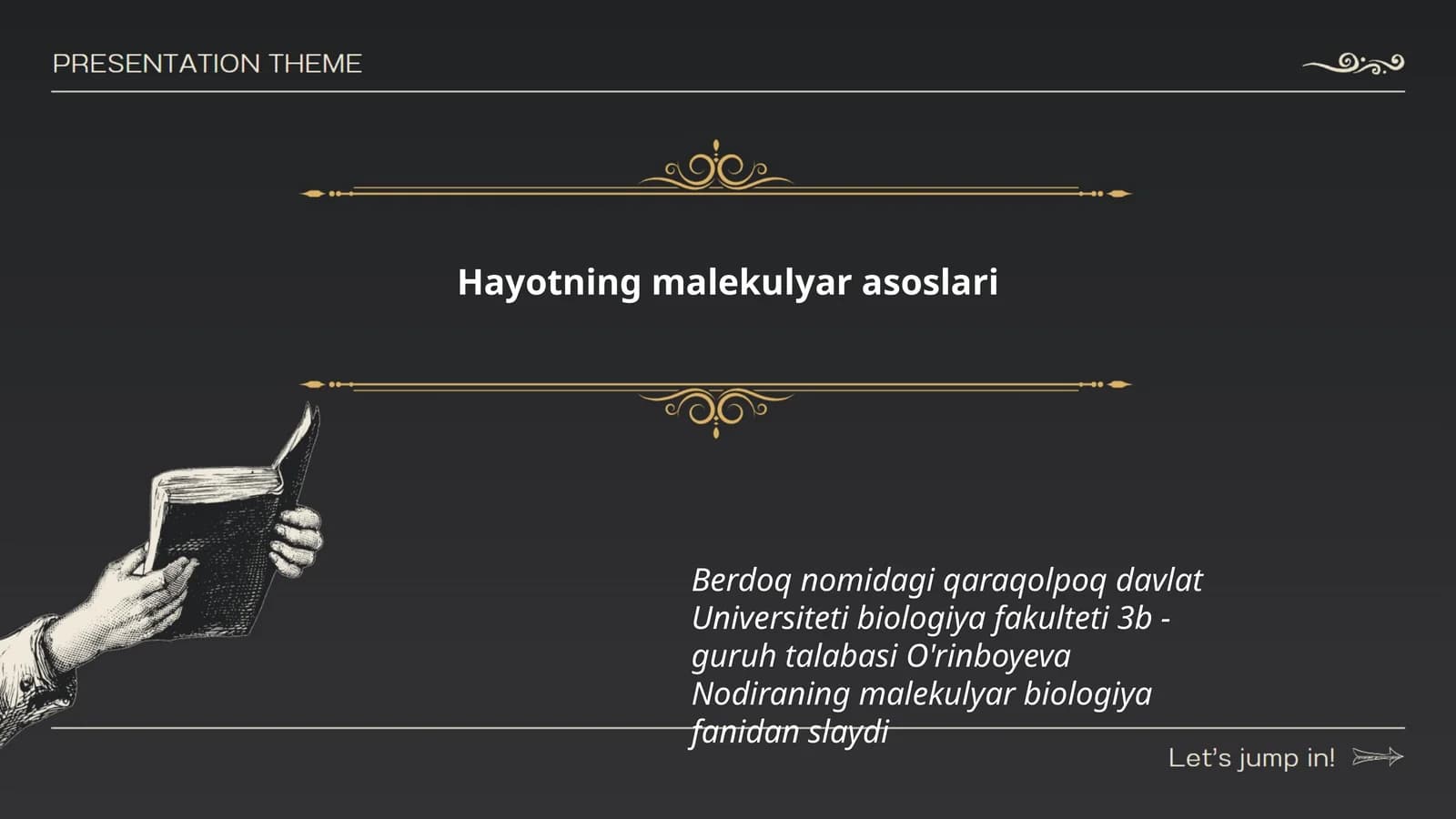 Hayotning malekulyar asoslari