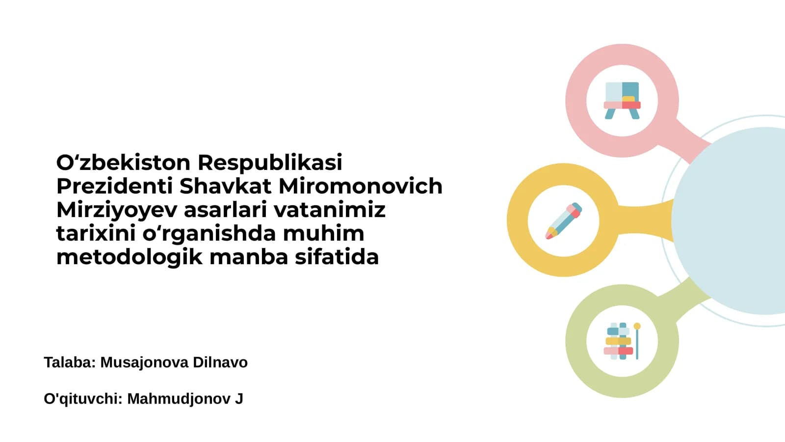 Shavkat Mirziyoyevning tarixiy manbalardagi roli