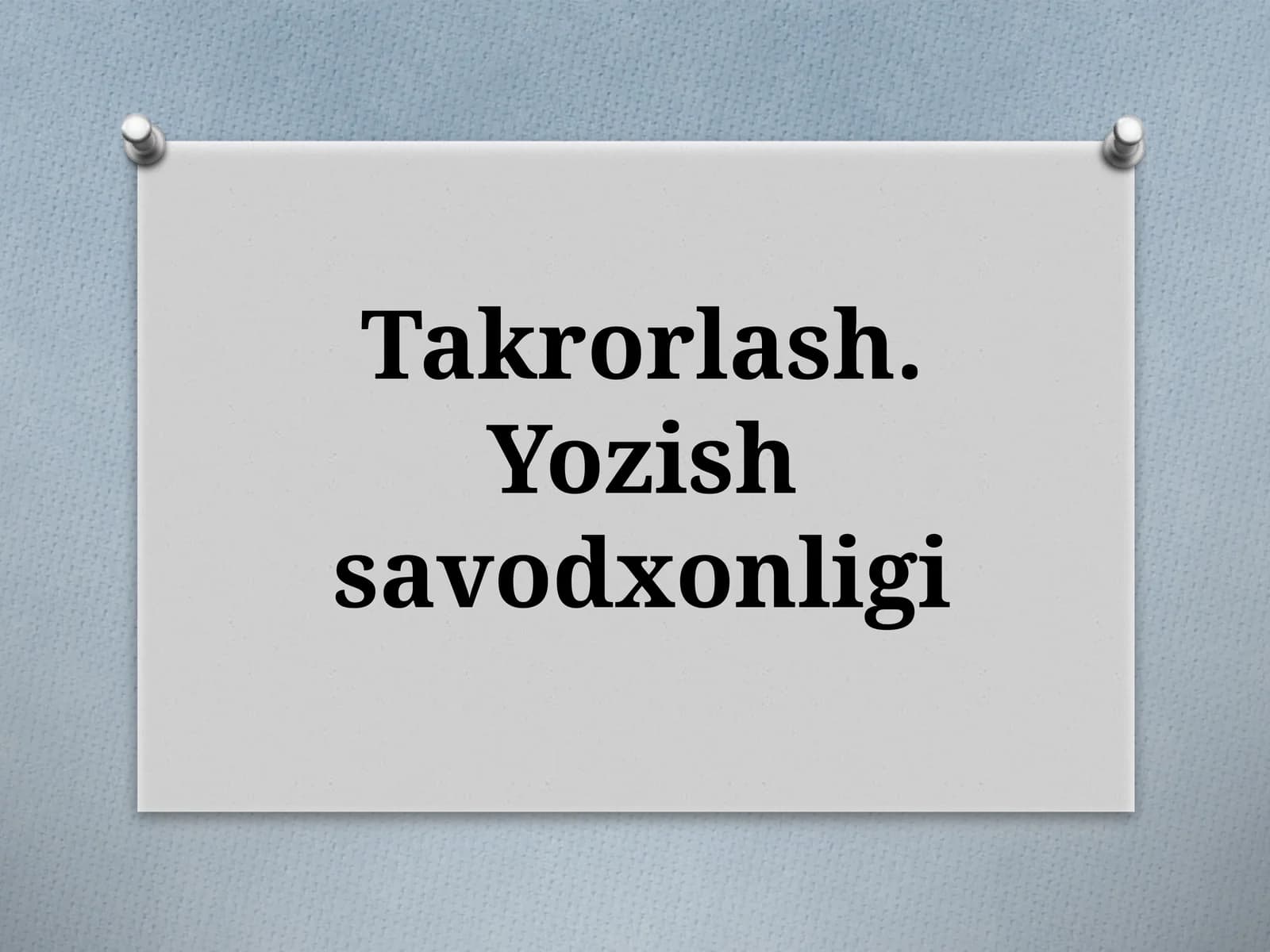 ZAMONAVIYLIK VA AN’ANALARGA SODIQLIK