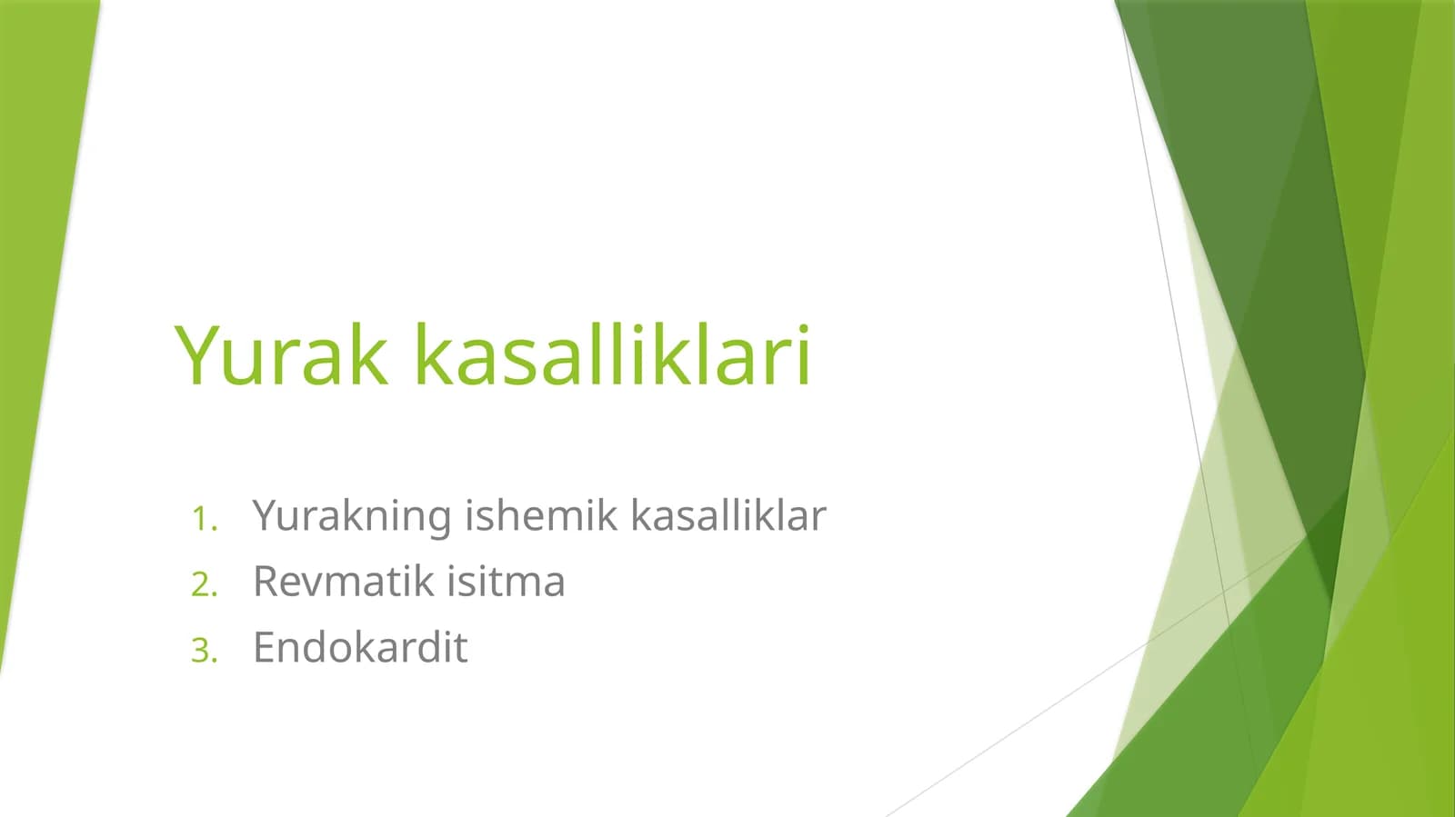 Yurakning ishemik kasalliklari