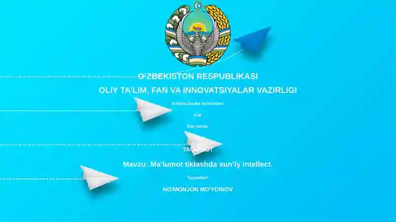 Ma’lumot tiklashda sun’iy intellect