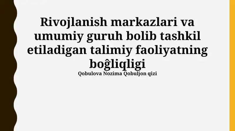 Samarali Hamkorlikni Ta’minlash Mexanizmlari