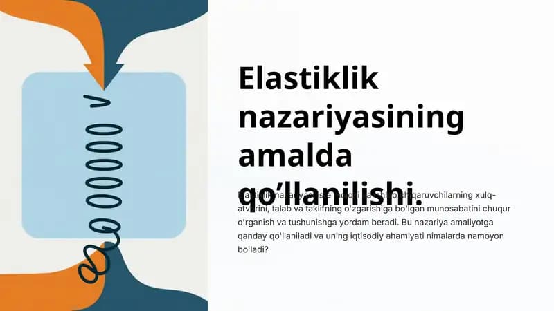 Elastiklik nazariyasi