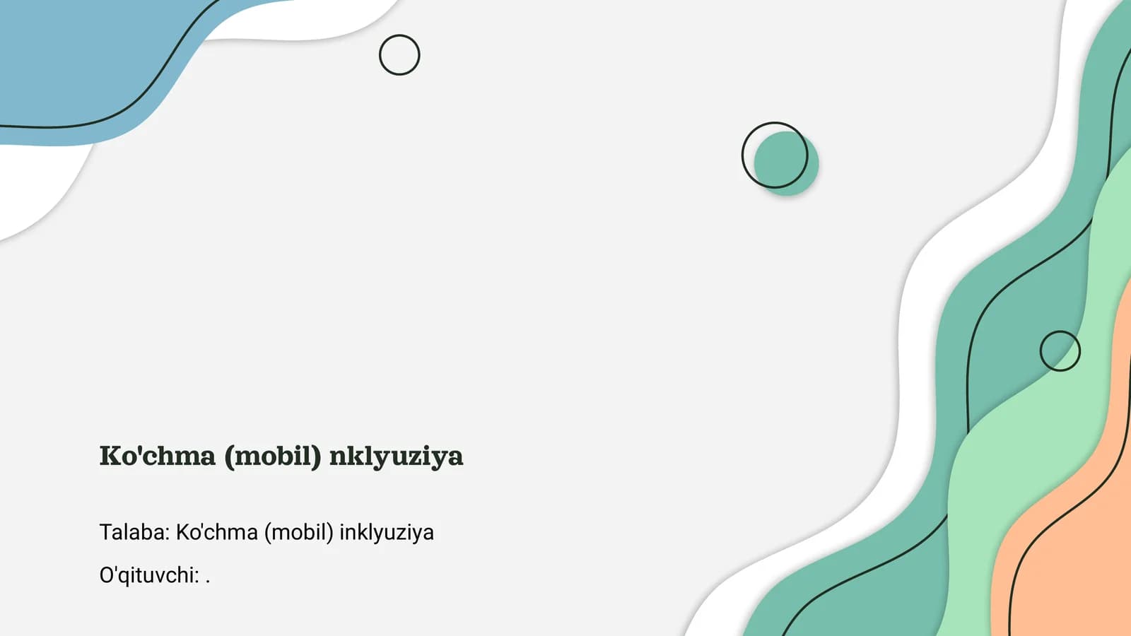 Ko'chma (mobil) inklyuziya