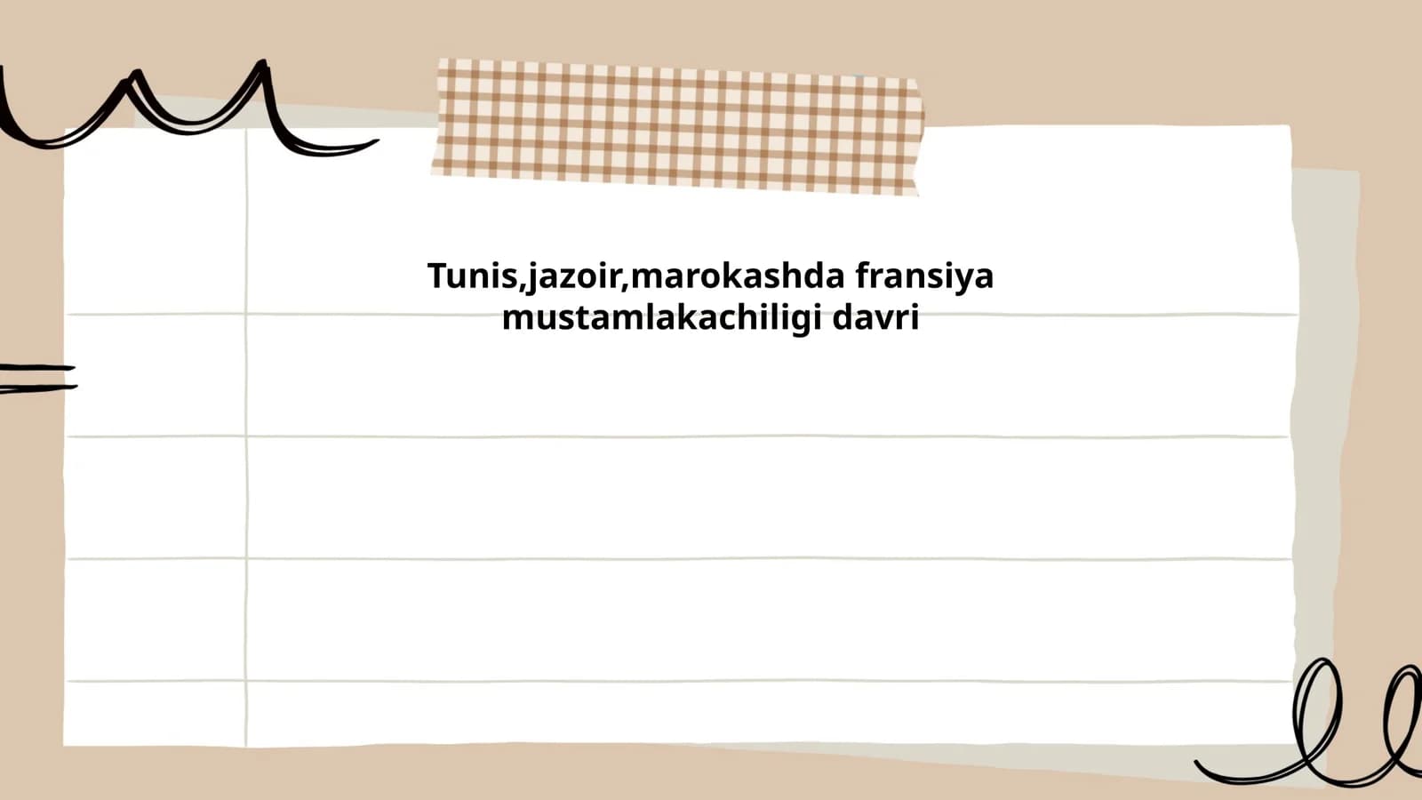 Tunisda Fransiya mustamlakachiligining boshlanishi