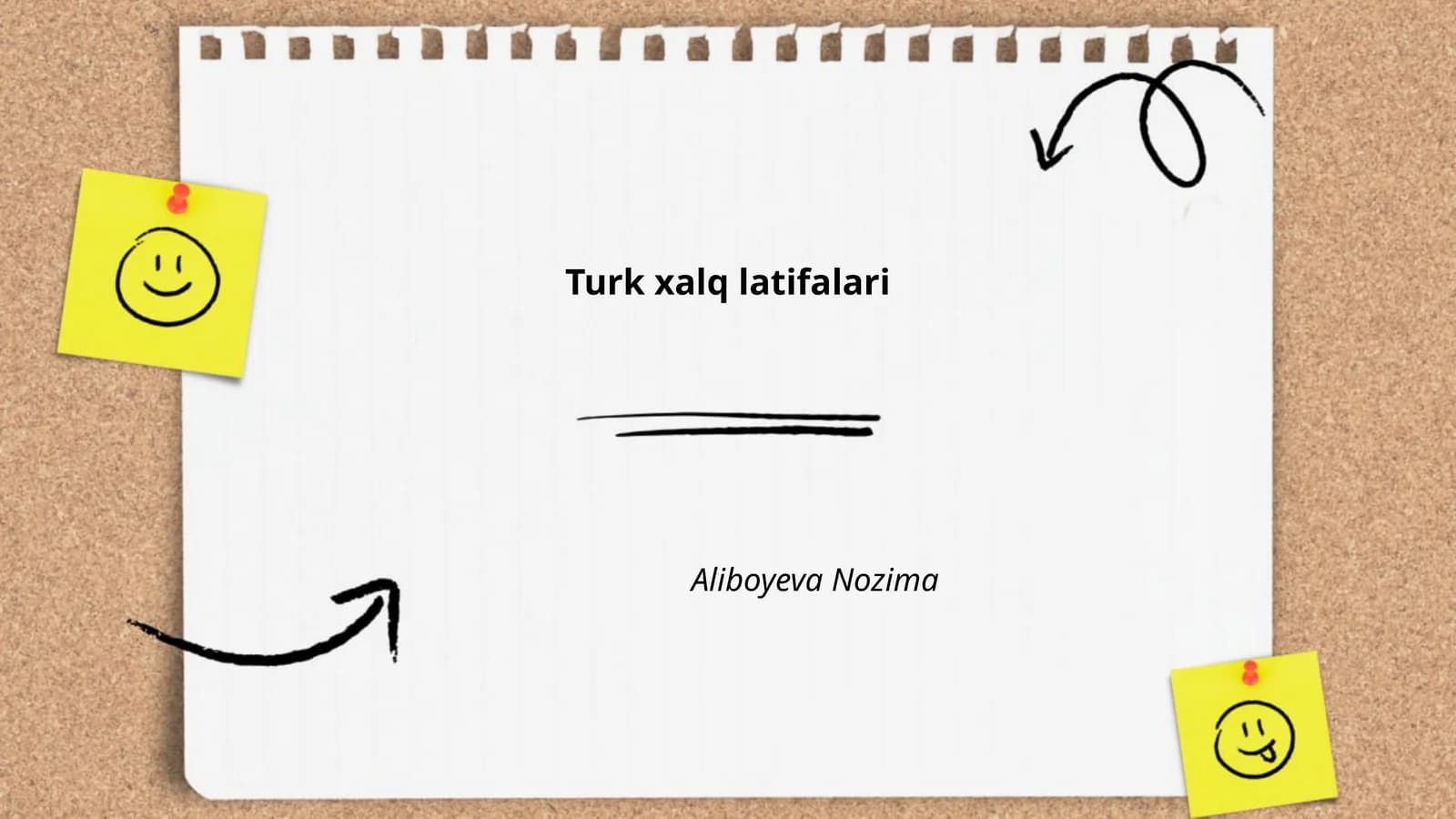 Turk xalq latifalari