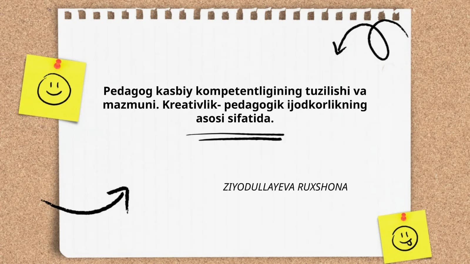 Pedagog kasbiy kompetentligi