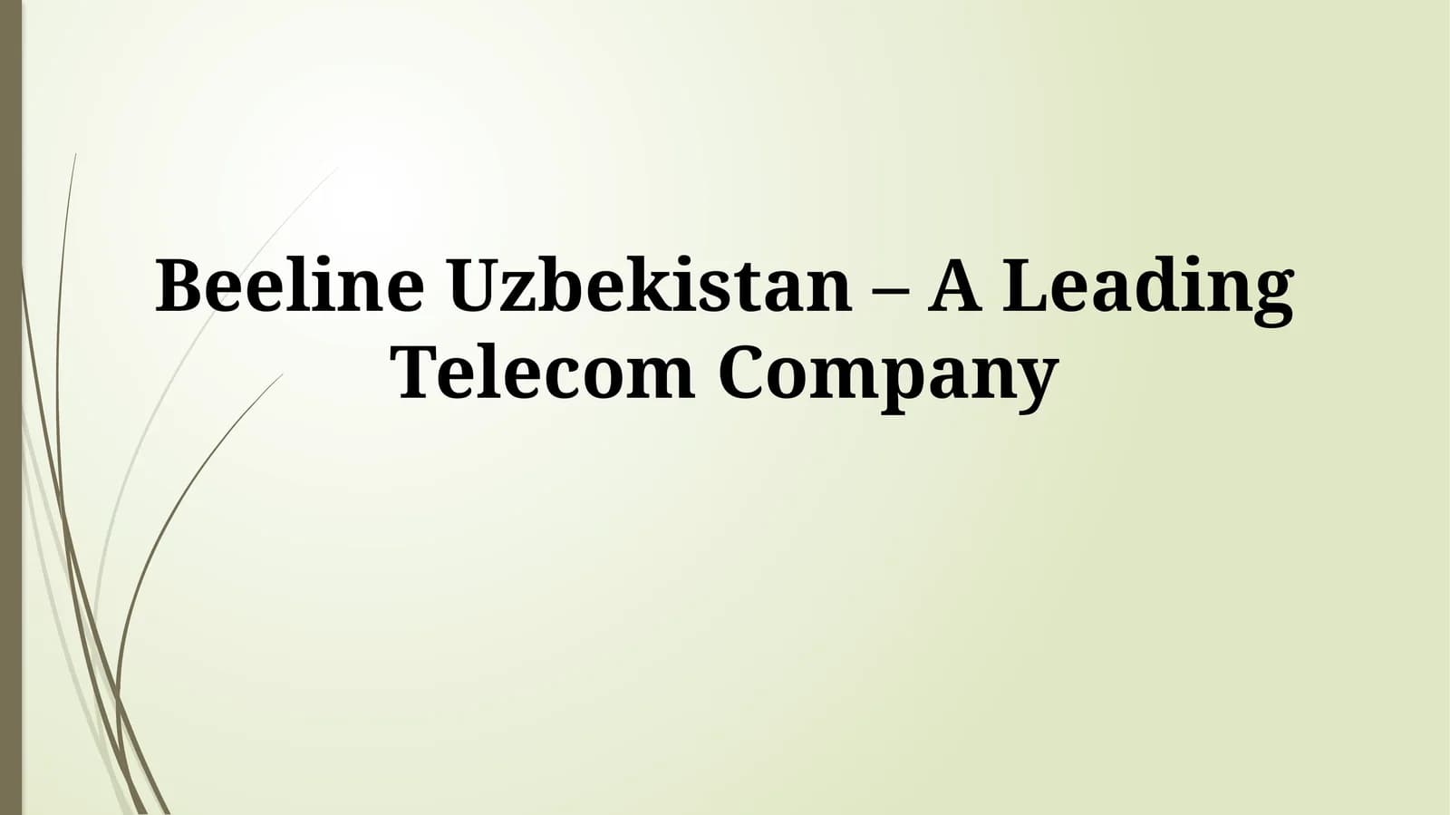 Beeline Uzbekistan – A Leading Telecom Company