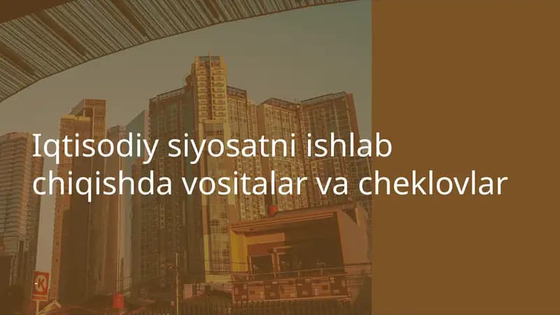Iqtisodiysiyosat