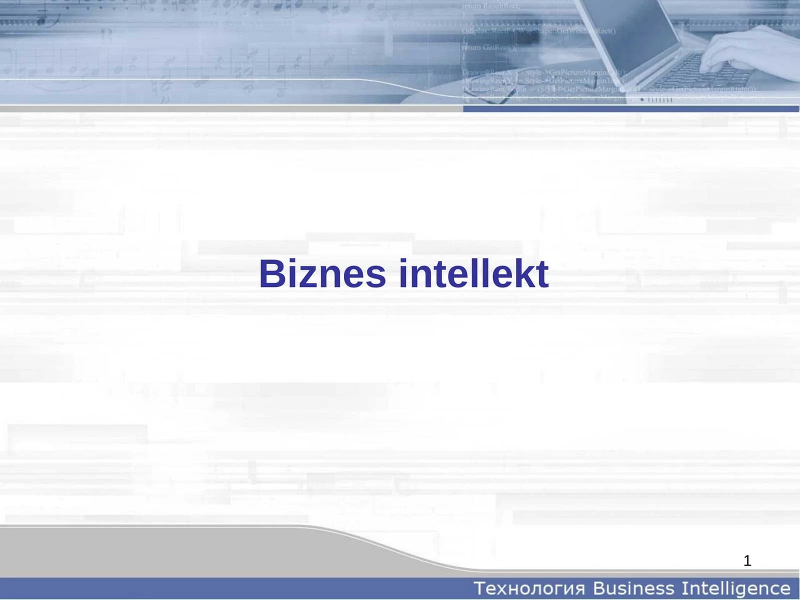 Biznes intellekt