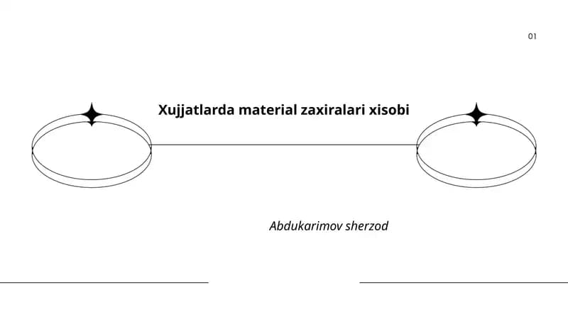 Material zaxiralari xisobi
