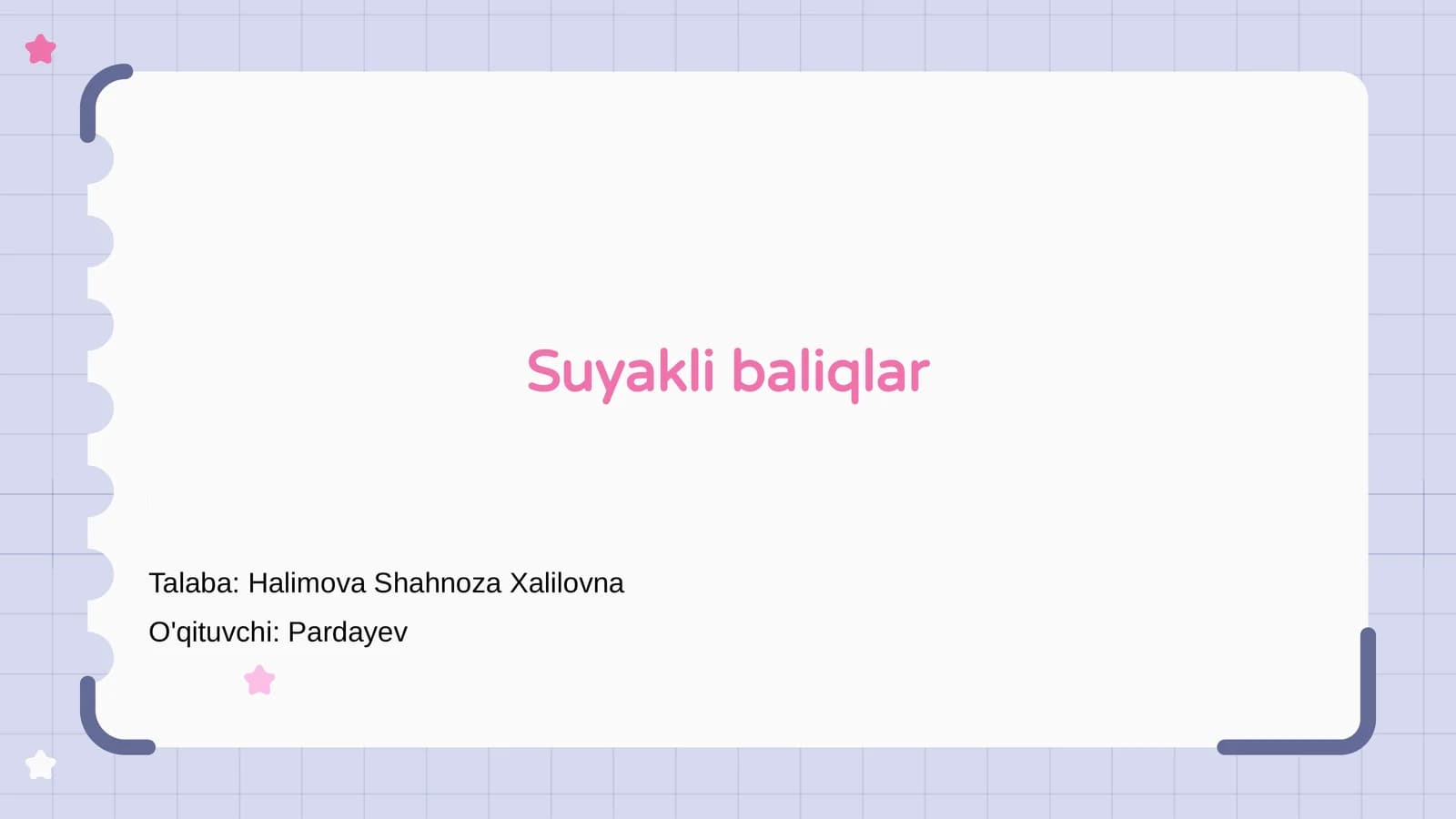 Suyakli baliqlar