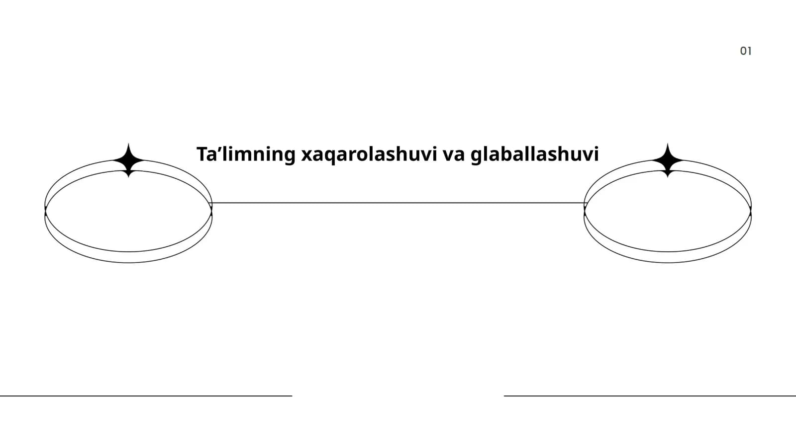 Taʼlimning xaqarolashuvi va glaballashuvi