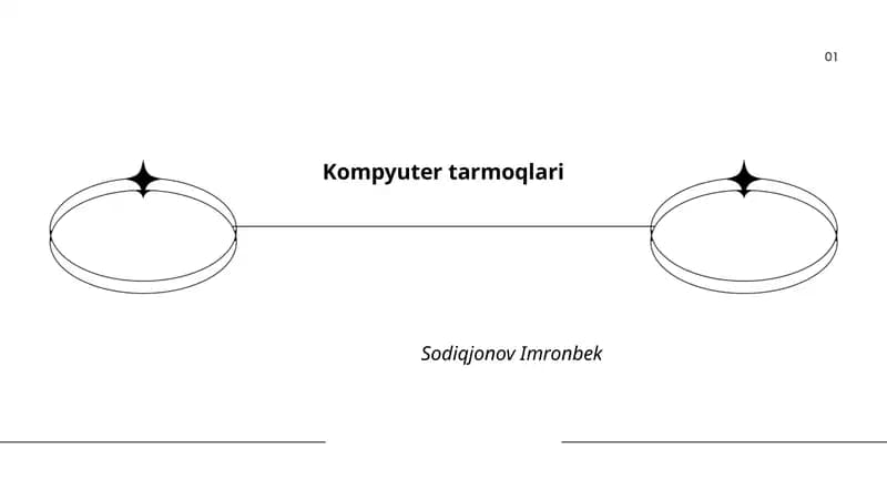 Kompyuter tarmoqlari va ularning turlari (LAN, WAN, MAN)